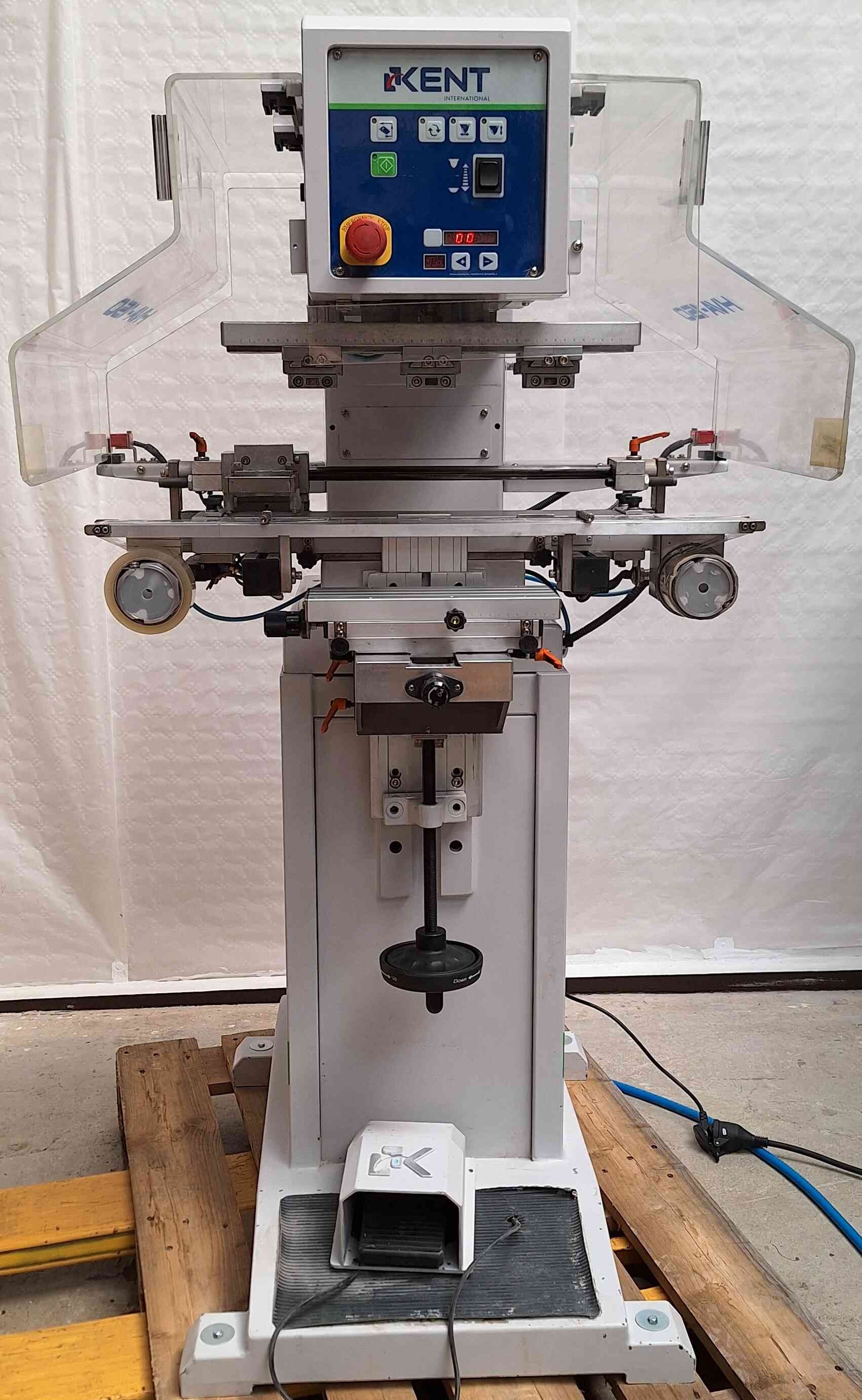 Hlavní pohled na stroj